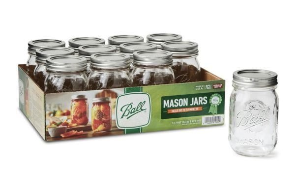 *HOT* Free 12-pack of 16-oz Mason Jars after rebate {Ends Tonight!}